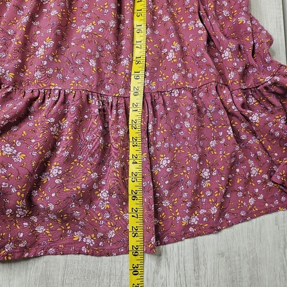 The Children's Place Girls 16 Floral Sleeveless Tiered Adjustable Straps Dress - Picture 10 of 13